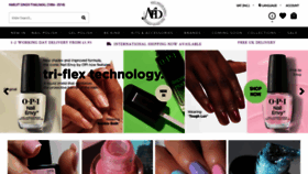What Nailpolishdirect.co.uk website looked like in 2023 (This year)