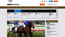 What Nzracing.co.nz website looked like in 2023 (This year)
