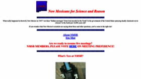 What Nmsr.org website looked like in 2023 (This year)