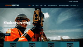 What Nivalandsurveying.com website looked like in 2023 (This year)