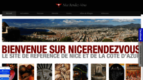 What Nicerendezvous.com website looked like in 2023 (This year)