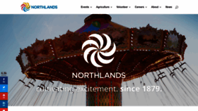 What Northlands.com website looked like in 2023 (This year)