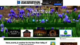 What Nrvnews.com website looked like in 2023 (This year)