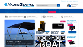 What Nauticgear.nl website looked like in 2023 (This year)