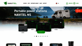 What Navitel.su website looked like in 2023 (This year)