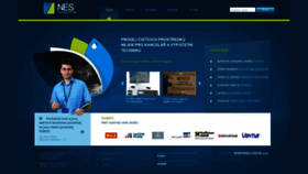 What Nesit.cz website looked like in 2023 (This year)