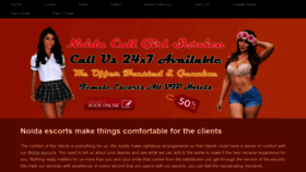 What Noidacallgirlservice.com website looked like in 2023 (This year)