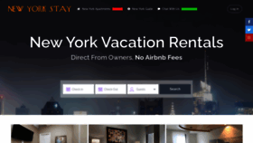 What Newyorkstay.com website looked like in 2023 (This year)