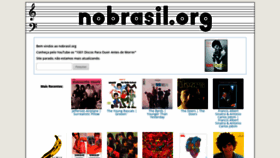 What Nobrasil.org website looked like in 2023 (This year)