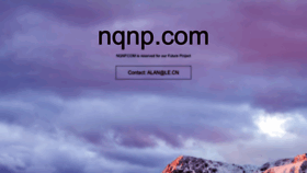 What Nqnp.com website looked like in 2023 (This year)