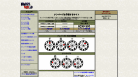What Numbers9071.jp website looked like in 2023 (This year)
