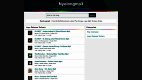What Nyolongmp3.wapku.net website looked like in 2023 (This year)