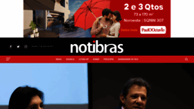 What Notibras.com.br website looked like in 2023 (This year)