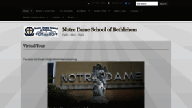 What Ndbethlehemschool.org website looked like in 2023 (2 years ago)