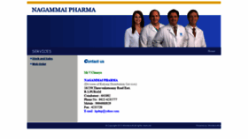 What Nagammaipharma.wsweborder.com website looked like in 2023 (This year)