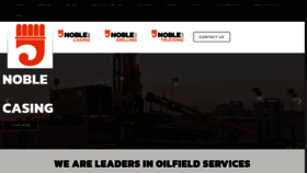 What Nobleoilfieldservices.com website looked like in 2023 (This year)