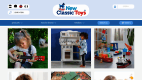 What Newclassictoys.com website looked like in 2023 (This year)