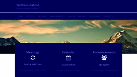 What Northernutahna.org website looked like in 2023 (This year)