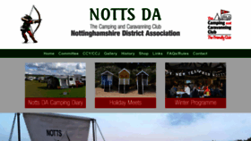 What Nottsda.co.uk website looked like in 2023 (This year)