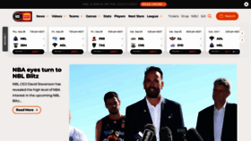 What Nbl.com.au website looked like in 2023 (This year)