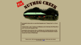 What Nutmegcreek.com website looked like in 2023 (This year)