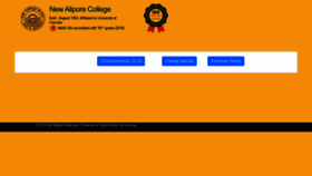 What Newaliporecollege.ac.in website looked like in 2023 (This year)