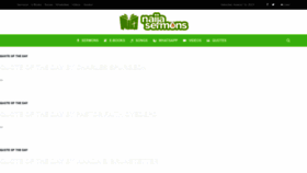 What Naijasermons.com.ng website looked like in 2023 (This year)