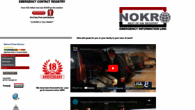 What Nokr.org website looked like in 2023 (This year)