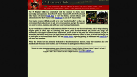 What Ntractorclub.com website looked like in 2023 (This year)