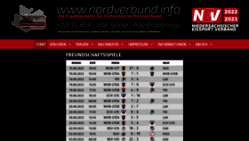 What Nordverbund.info website looked like in 2023 (2 years ago)