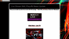What Nhlplayoffslive.blogspot.com website looked like in 2023 (This year)