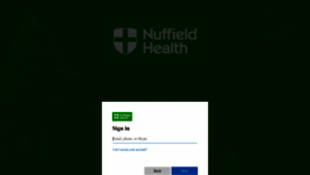 What Nuffieldhealthaol.kallidus-suite.com website looked like in 2023 (This year)