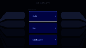What Nn-teens.xyz website looked like in 2023 (This year)
