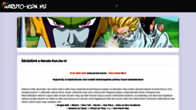 What Naruto-kun.ini.hu website looked like in 2023 (This year)