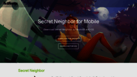What Neighborgame.mobi website looked like in 2023 (This year)