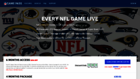 What Nflhd.com website looked like in 2023 (This year)