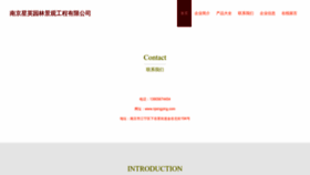 What Njxingying.com website looked like in 2023 (This year)