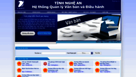 What Nghean.vnptioffice.vn website looked like in 2023 (This year)