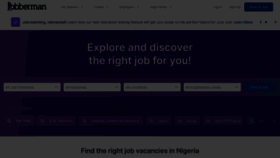 What Ngcareers.com website looked like in 2023 (This year)
