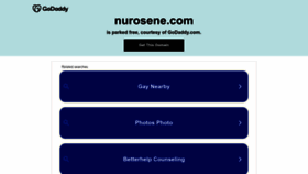 What Nurosene.com website looked like in 2023 (This year)