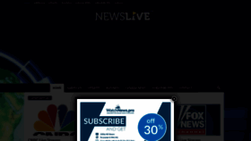 What Newslive.com website looked like in 2023 (This year)