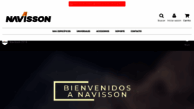 What Navisson.com website looked like in 2023 (This year)