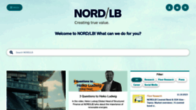 What Nordlb.com website looked like in 2023 (This year)