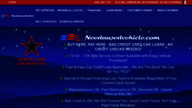 What Needausedvehicle.com website looked like in 2023 (This year)