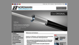 What Nordmann.eu website looked like in 2023 (This year)
