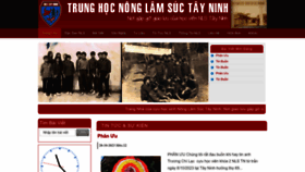 What Nonglamsuctayninh.com website looked like in 2023 (This year)