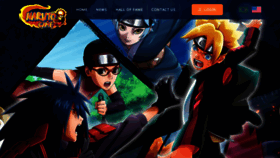 What Narutogame.com.br website looked like in 2023 (This year)