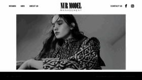 What Nurmodels.com website looked like in 2023 (This year)
