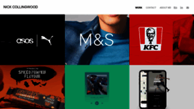 What Nickcollingwood.co.uk website looked like in 2023 (1 year ago)