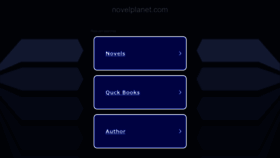 What Novelplanet.com website looked like in 2023 (This year)